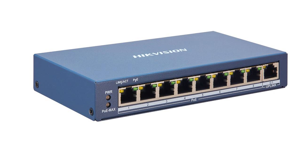 8 Port Fast Ethernet Smart POE Switch