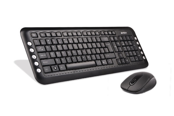 Keyboard Combo A4Tech GL-100 + Mouse G3-630N (Wireless) 7200N French Layout