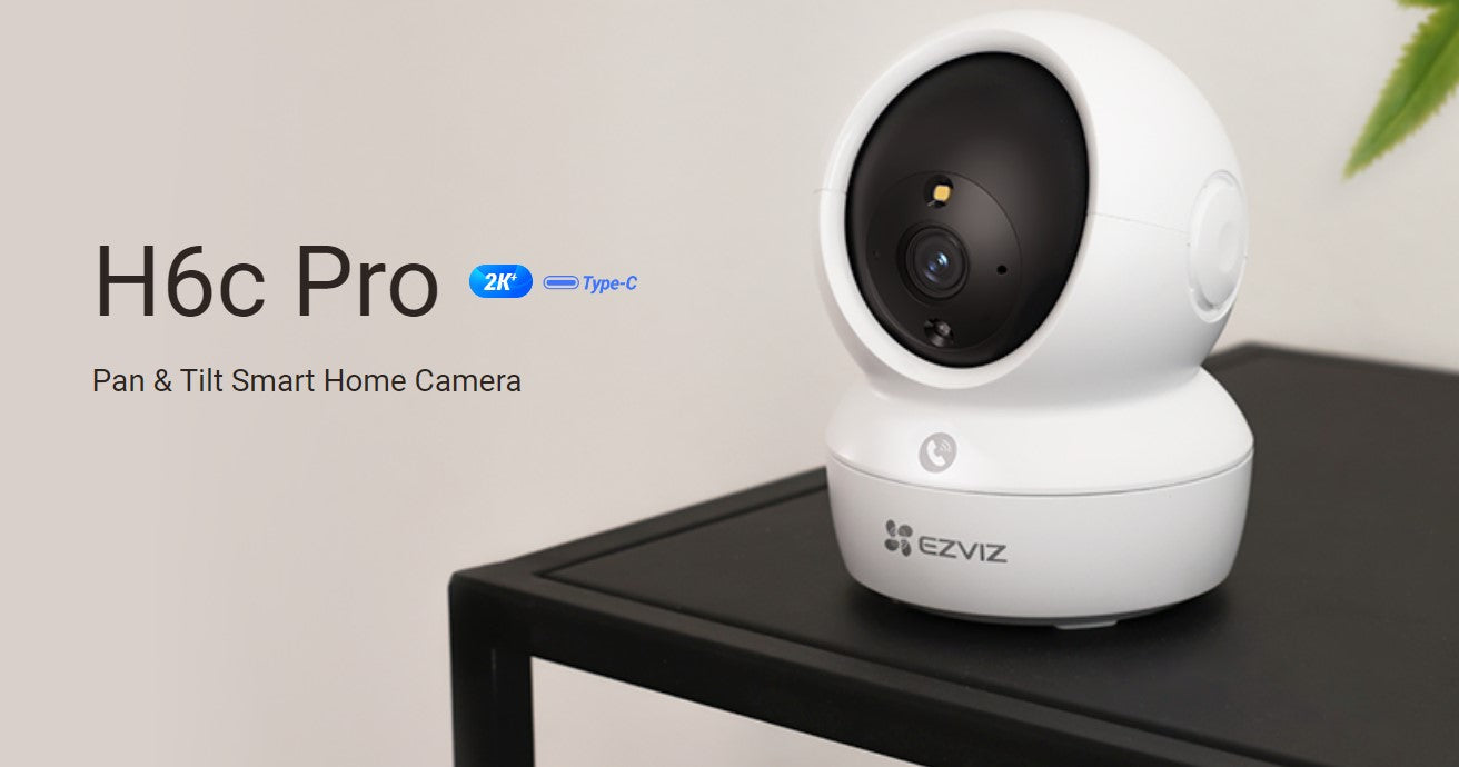 EZVIZ H6C 2K⁺ Pan & Tilt Smart Home Camera