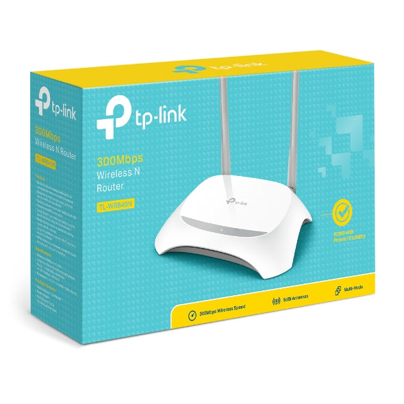 TP-Link Wireless Router 300Mbps (WR840N)