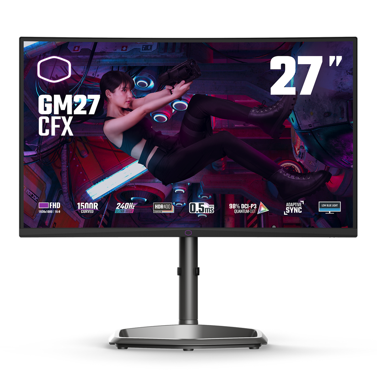 Cooler Master Monitor Curve 27" CMI-GM27-CFX-EK Gaming Monitor
