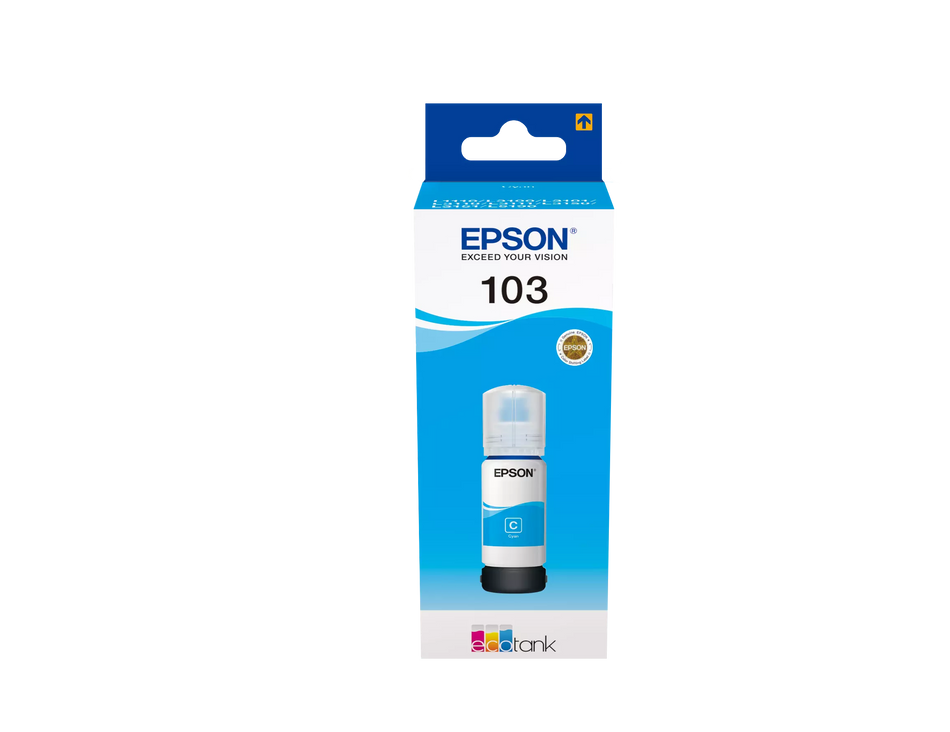 Epson 103 EcoTank Ink Bottle Cyan 65 ml
