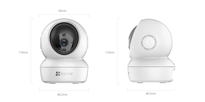 EZVIZ H6C 2K⁺ Pan & Tilt Smart Home Camera