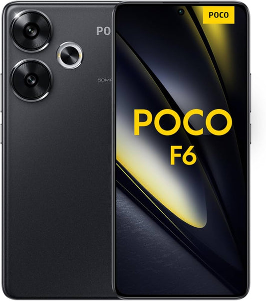 POCO F6 Black 5G (12GB Ram+512GB Rom)