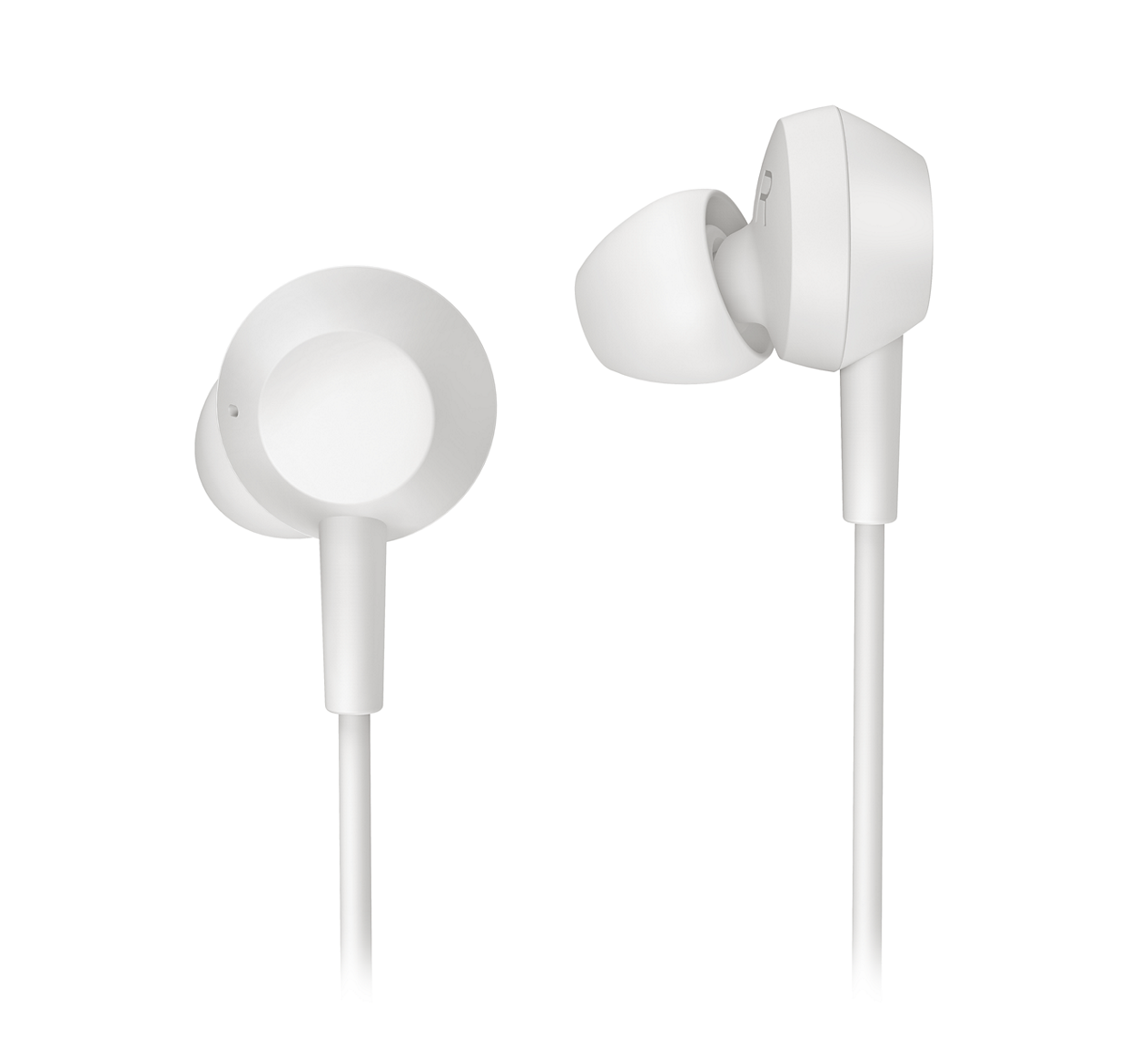 Philips wired in-ear headphones with mic (TAE5008WT/00)