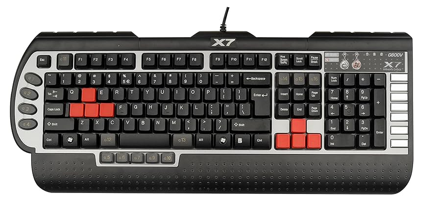Keyboard USB A4Tech G800V Super-Combo 15 Gaming