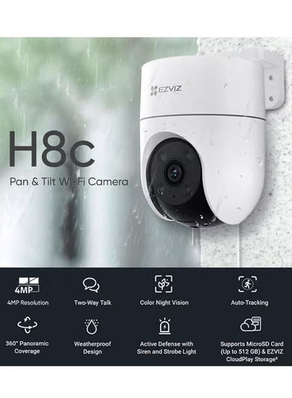 EZVIZ H8C Pro 3K Pan & Tilt Wi-Fi Camera