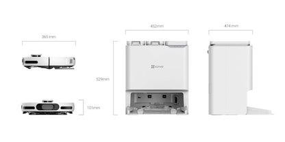 EZVIZ RS20 Pro Robot Vacuum & Mop Combo