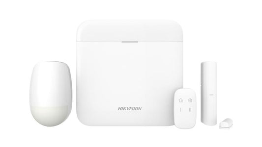 AXPRO Wireless Hub KIT (Incl 64 Zone panel, Battery, 1xMC, 1xPIR, 1xRemote)