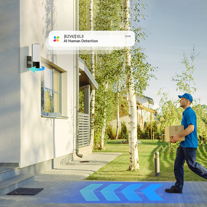 EZVIZ EL3 Smart Security Wall-Light Camera