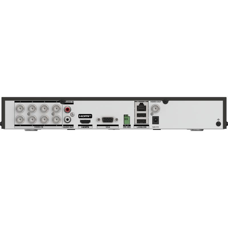 8CH Turbo HD DVR 8MP LITE (Accusense)- 2 WAY AUDIO