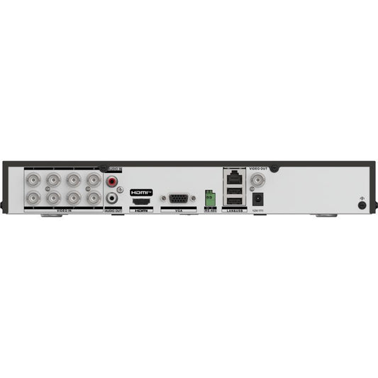 8CH Turbo HD DVR 8MP LITE (Accusense)- 2 WAY AUDIO