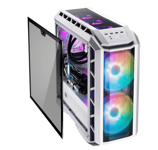 Casing Cooler Master Mastercase H500P Mesh White ARGB (w/o psu)