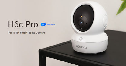 EZVIZ H6C 2K⁺ Pan & Tilt Smart Home Camera