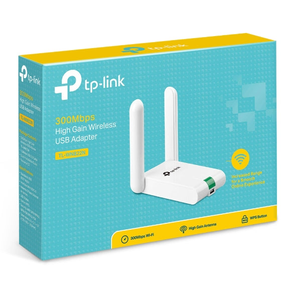 TP-Link Wireless Usb Adapter 300Mbps (WN822N)