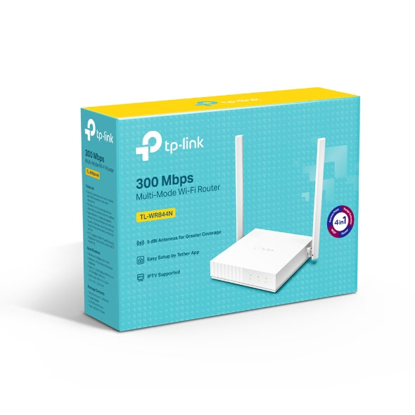TP-Link 300 Mbps Multi-Mode Wi-Fi Router TL-WR844N