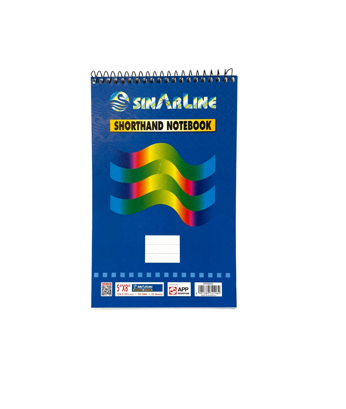 Sinarline Shorthand Notebook A5 70 Sheets