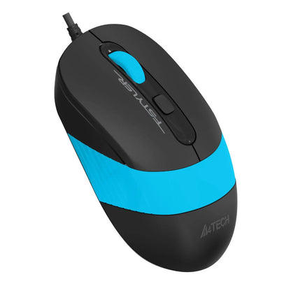 Mouse Fstyler Usb A4Tech FM10 Blue