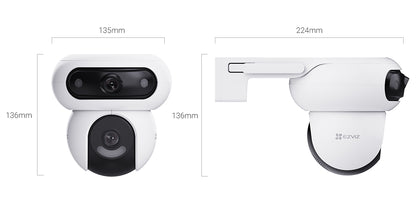 H90 Dual-Lens Pan & Tilt Wi-Fi Camera 2K⁺ & 2K⁺