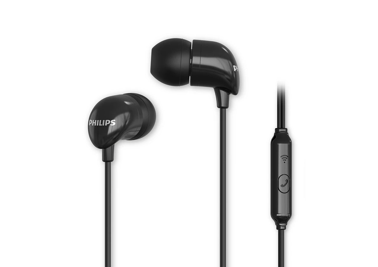 Philips Earphones with Mic (TAE1126BK/97)