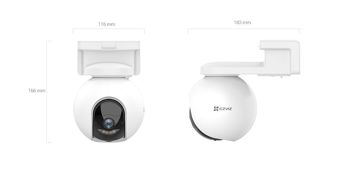 EZVIZ CB8 Battery-Powered Pan & Tilt Wi-Fi Camera