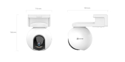 EZVIZ CB8 Battery-Powered Pan & Tilt Wi-Fi Camera