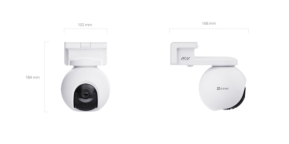 EZVIZ HB8 Pro Battery-Powered Pan & Tilt Wi-Fi Camera 4K