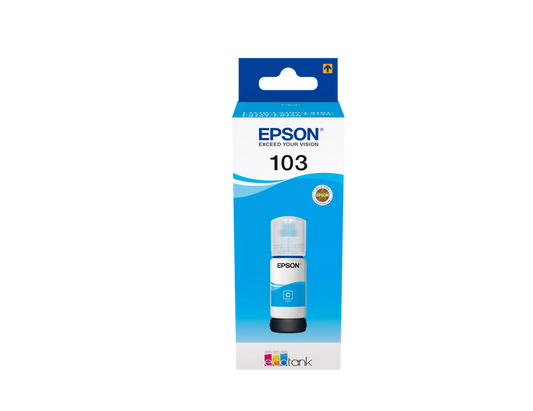 Epson 103 EcoTank Ink Bottle Cyan 65 ml