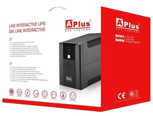 Aplus UPS Plus5E-U1000R4 Line Interactive 1000VA UPS