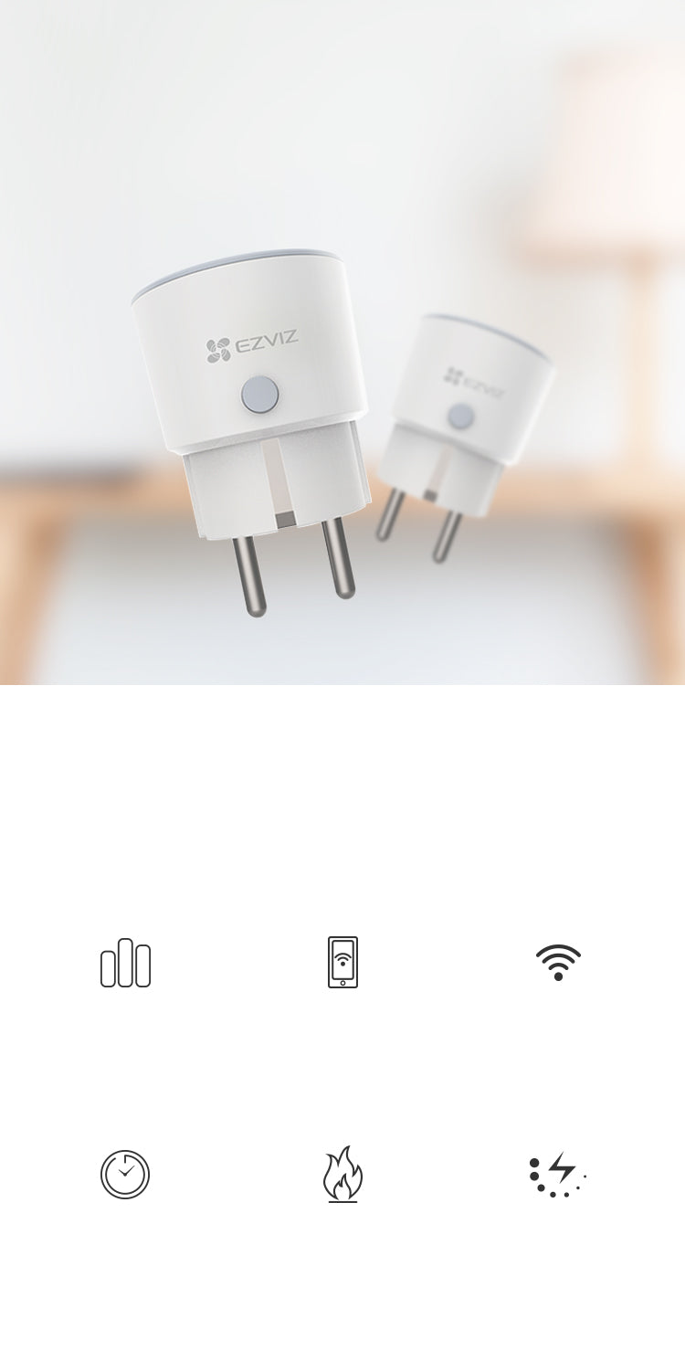 EZVIZ Remote Control Smart Plug - T30